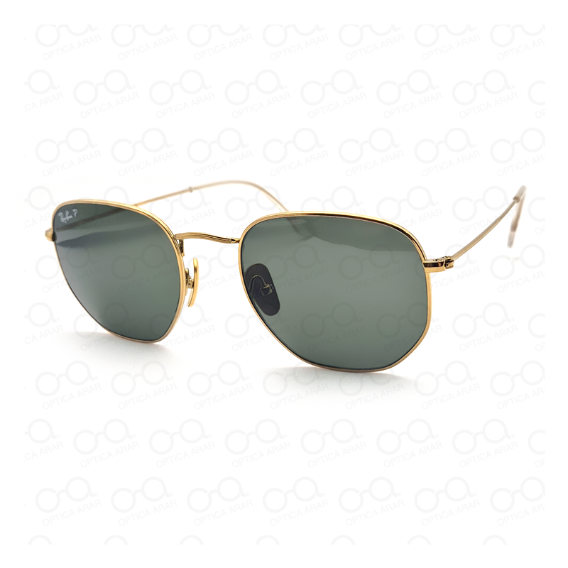 ANTEOJOS DE SOL RAY-BAN HEXAGONAL TITANIUM RB8148 *921658 #54