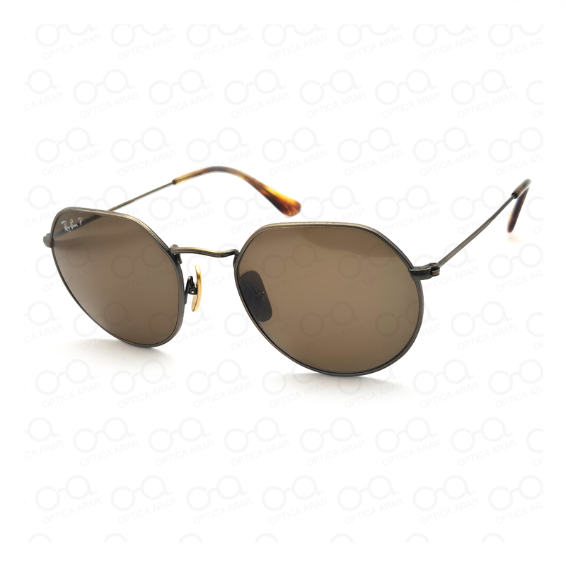 ANTEOJOS DE SOL RAY-BAN JACK TITANIUM RB8165 *920757 #53